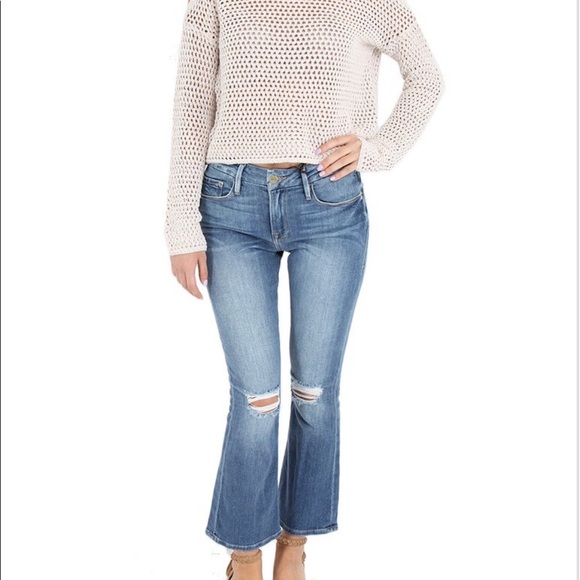Frame Denim Denim - Frame Denim Le Crop Mini Boot